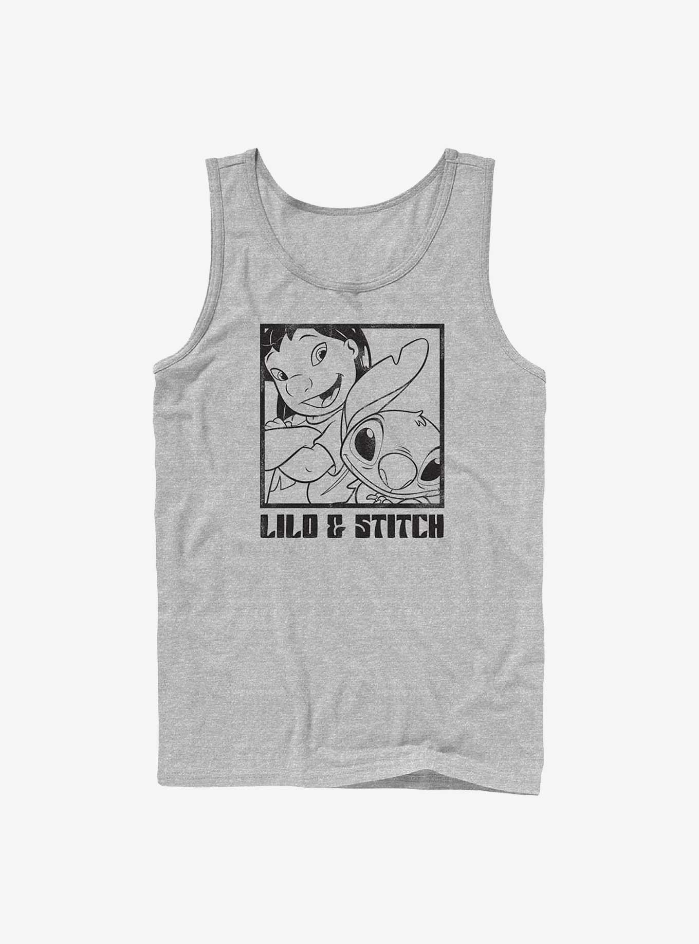 Disney Lilo & Stitch Photo Shot Snap Tank, ATH HTR, hi-res