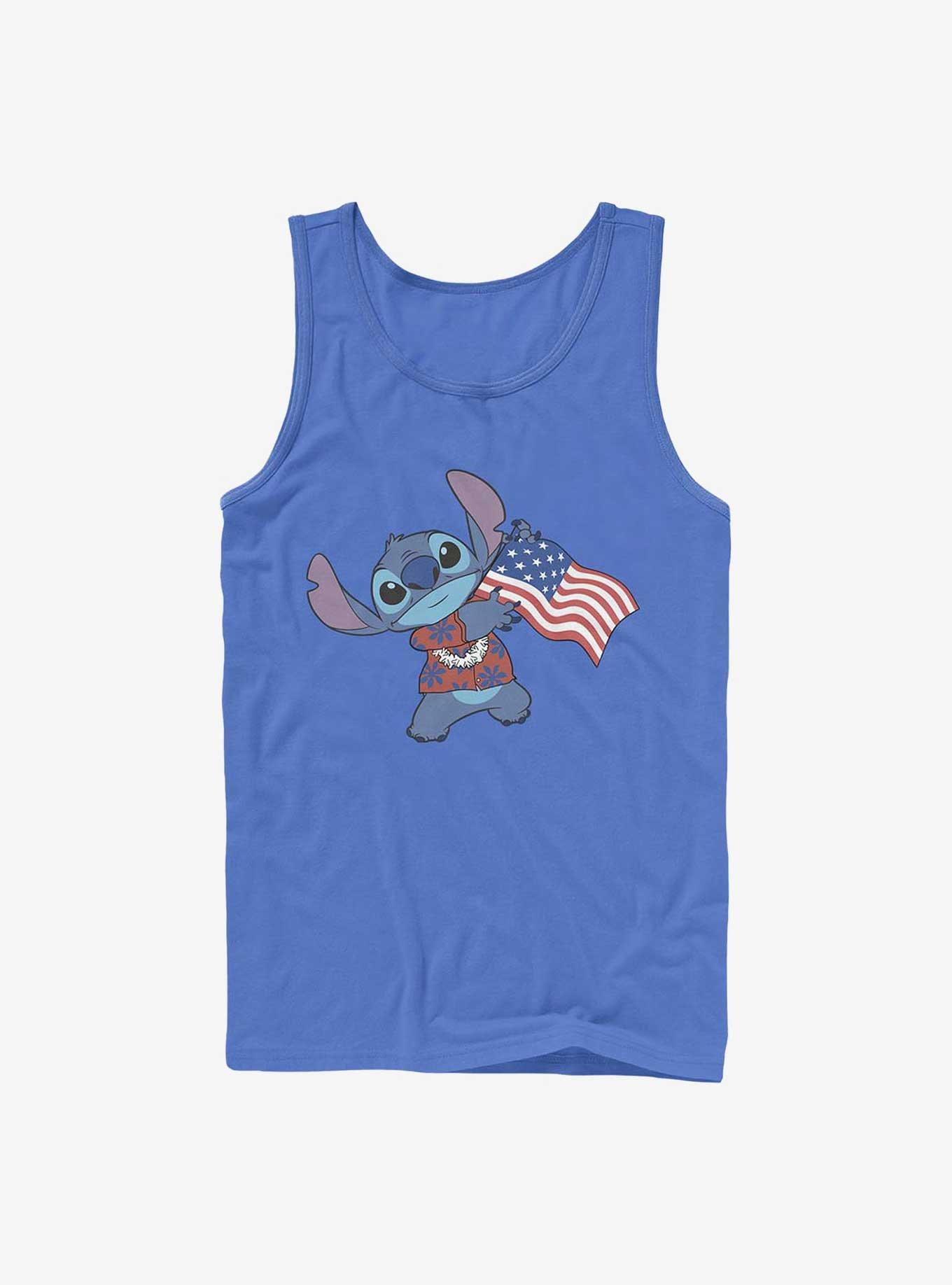 Disney Lilo & Stitch Tropic Stitch Flag Tank, , hi-res