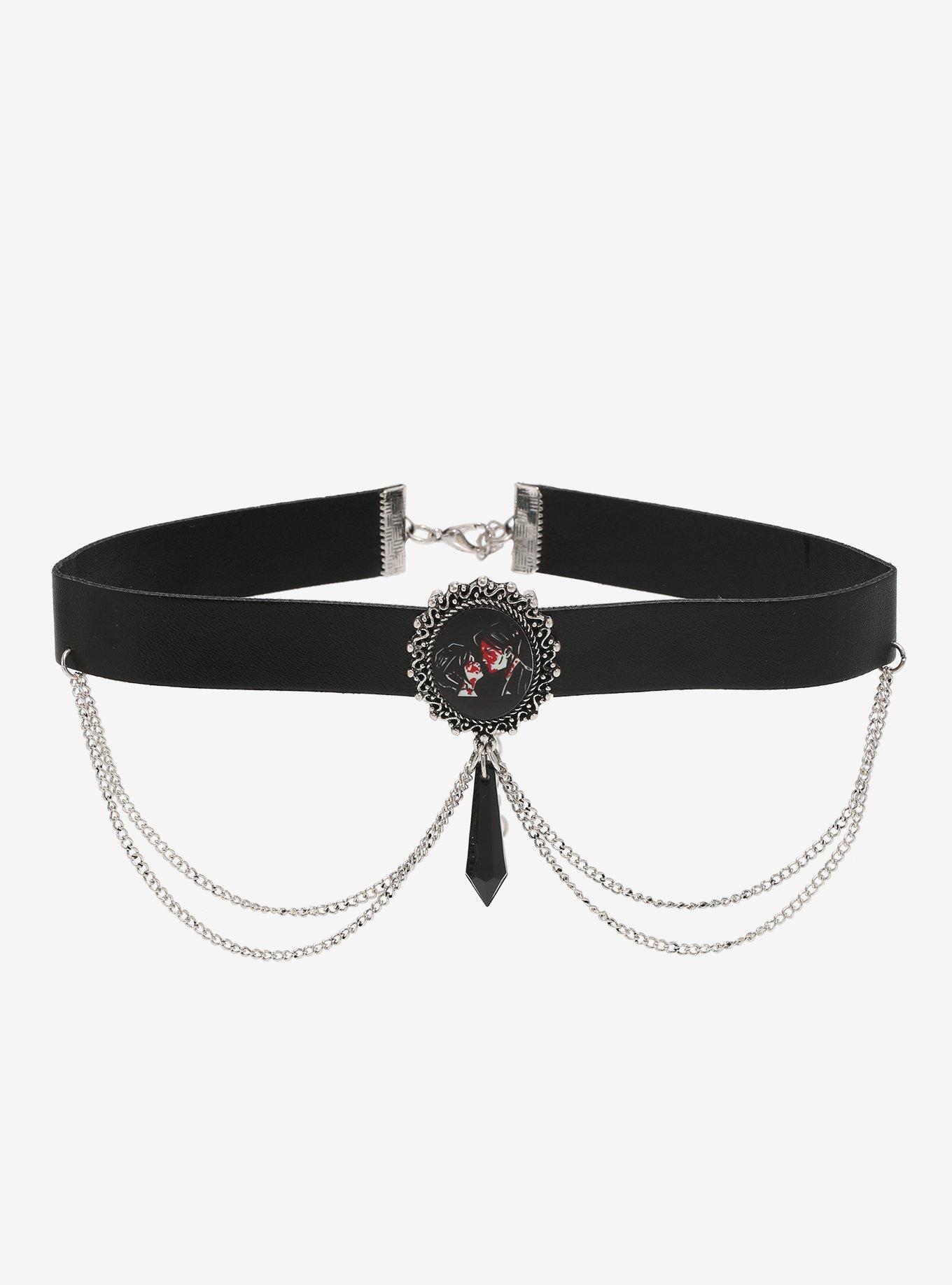 My Chemical Romance Crystal Chain Choker, , hi-res