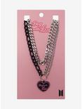 BTS Boy With Luv Chunky Chain Necklace Set, , hi-res