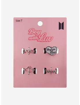 BTS Boy With Luv Symbols Ring Set, , hi-res