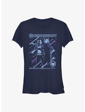 Marvel Hawkeye Hail Of Arrows Girls T-Shirt, NAVY, hi-res