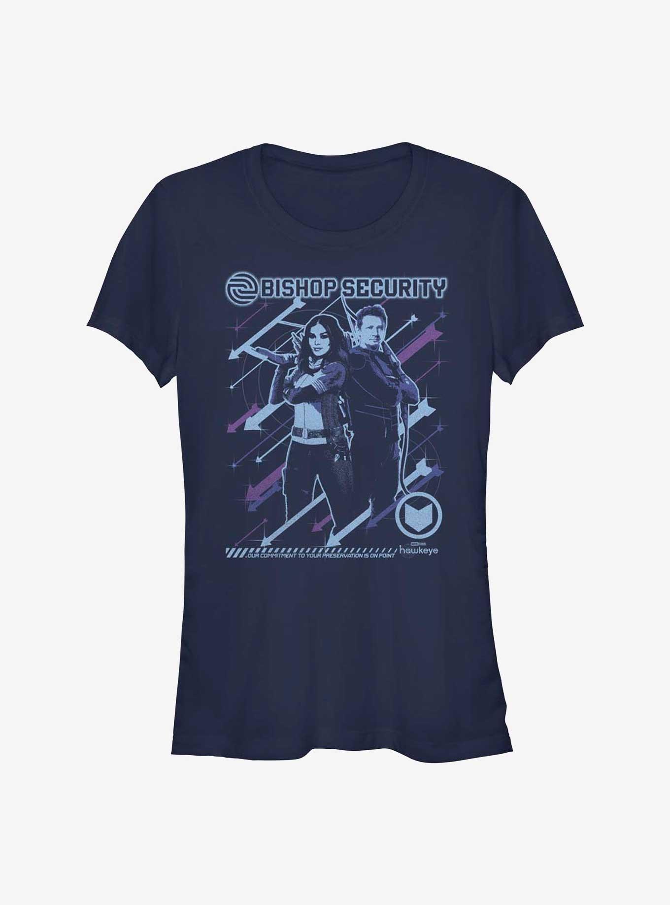 Marvel Hawkeye Hail Of Arrows Girls T-Shirt, NAVY, hi-res