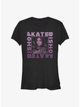 Marvel Hawkeye Kate Bishop Frame Girls T-Shirt, BLACK, hi-res