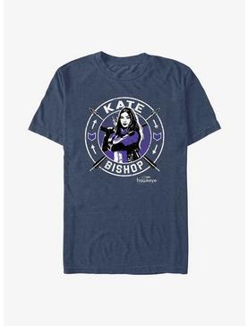 Marvel Hawkeye Kate Bishop Stamp T-Shirt, NAVY HTR, hi-res