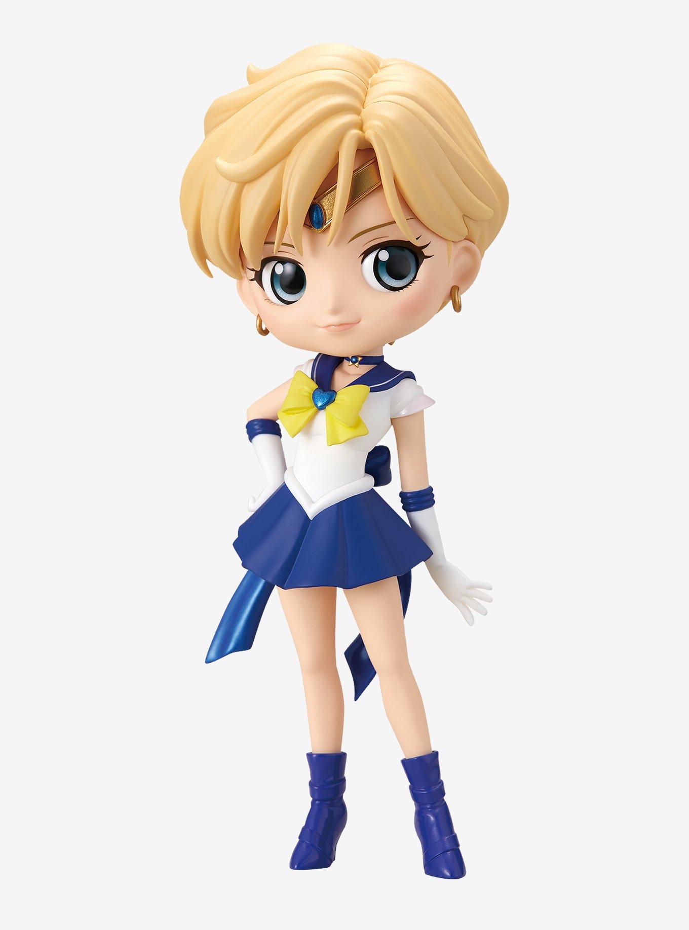Banpresto Sailor Moon Eternal Q Posket Super Sailor Uranus (Ver. A) Figure, , hi-res