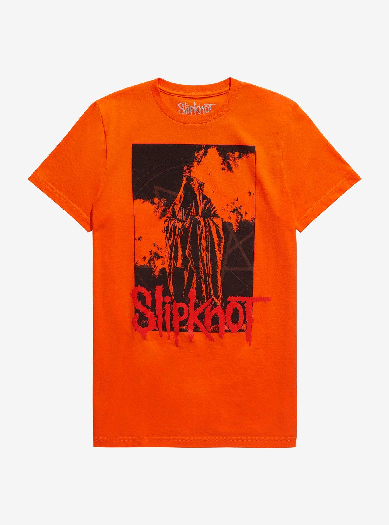 Slipknot Orange Portrait Girls T-Shirt | Hot Topic