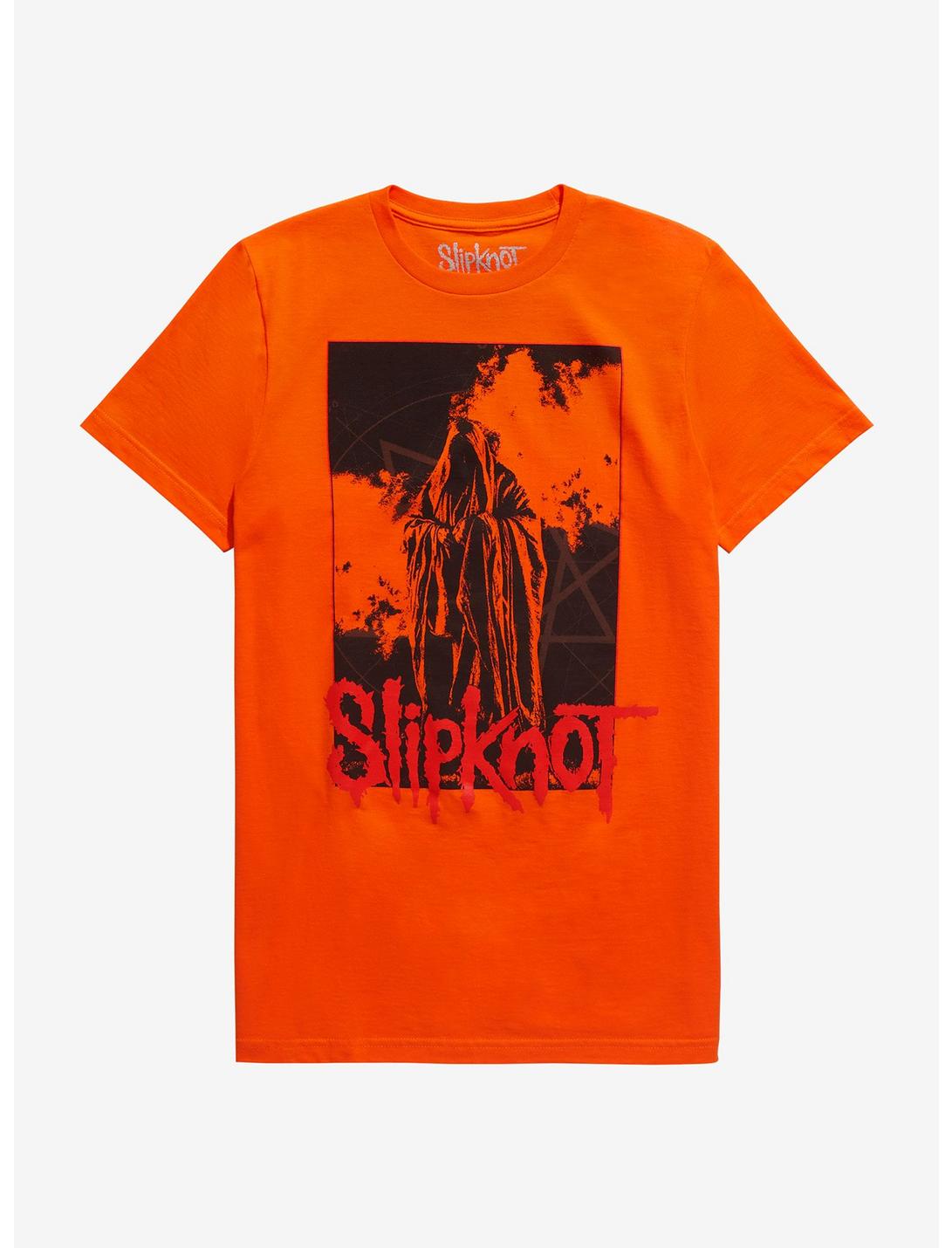 Slipknot Orange Portrait Girls T-Shirt, ORANGE, hi-res