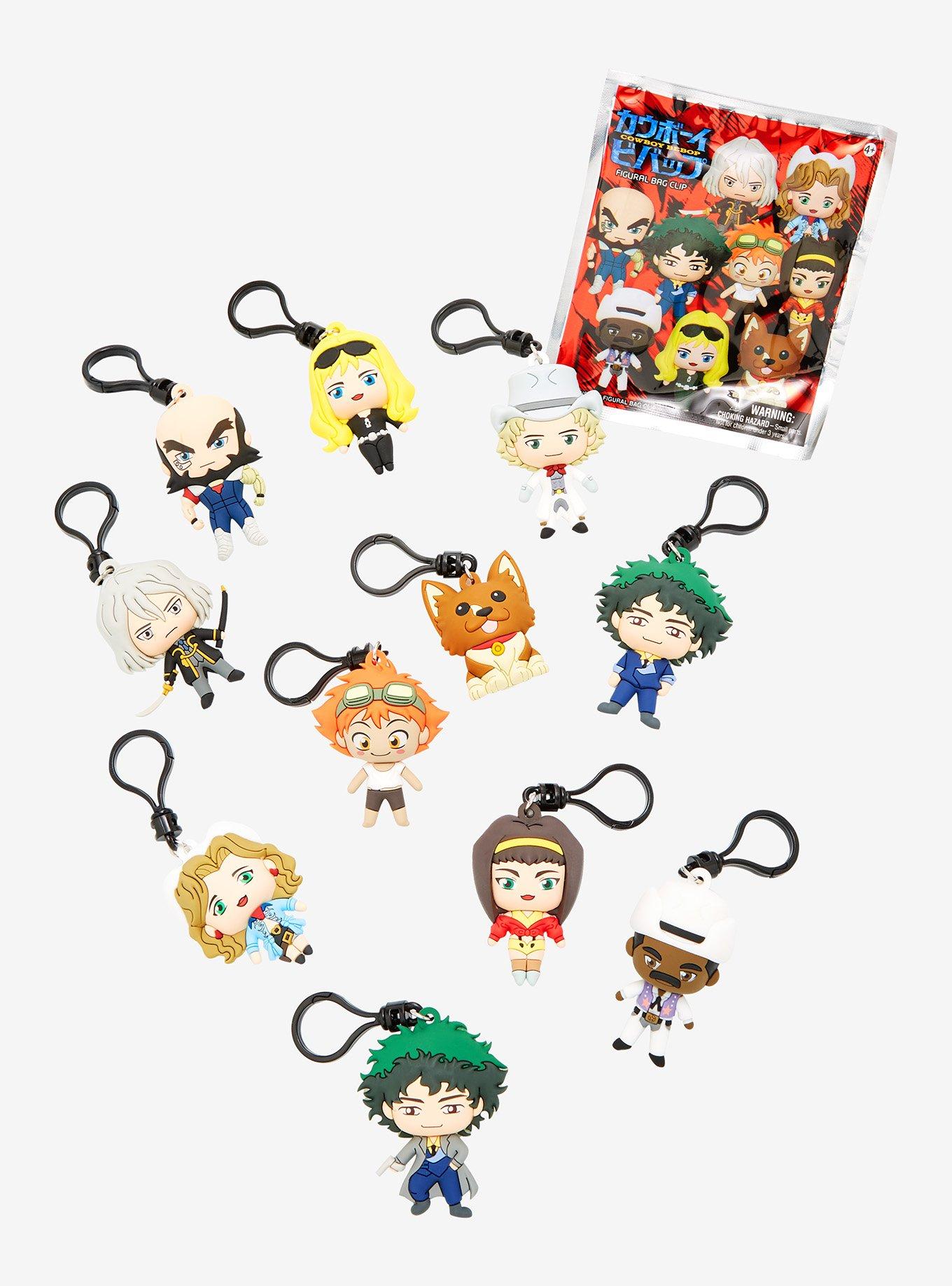 Cowboy Bebop Characters Blind Bag Figural Bag Clips | BoxLunch