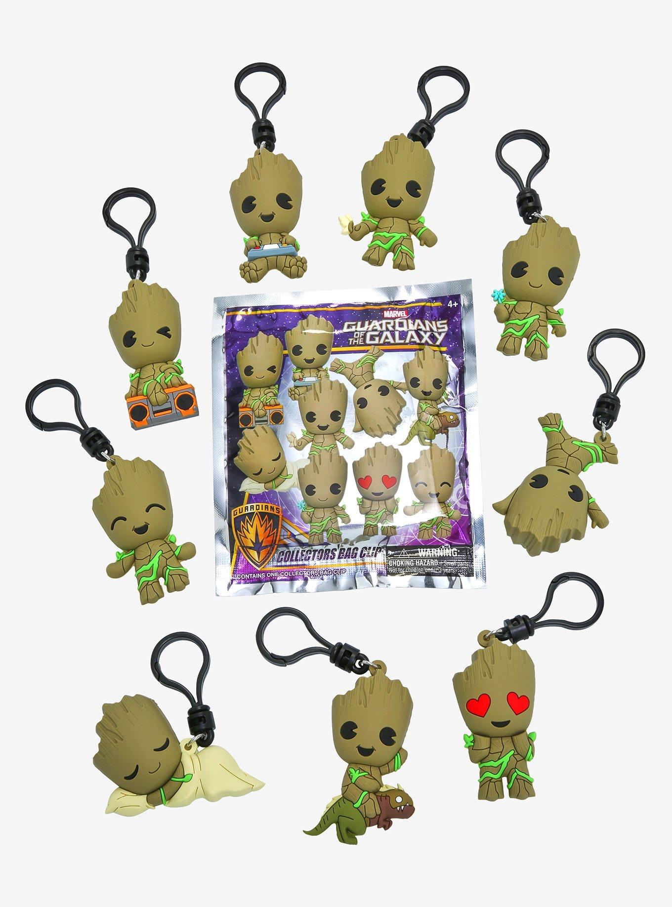 Marvel Guardians of the Galaxy Groot Blind Bag Figural Bag Clip, , hi-res