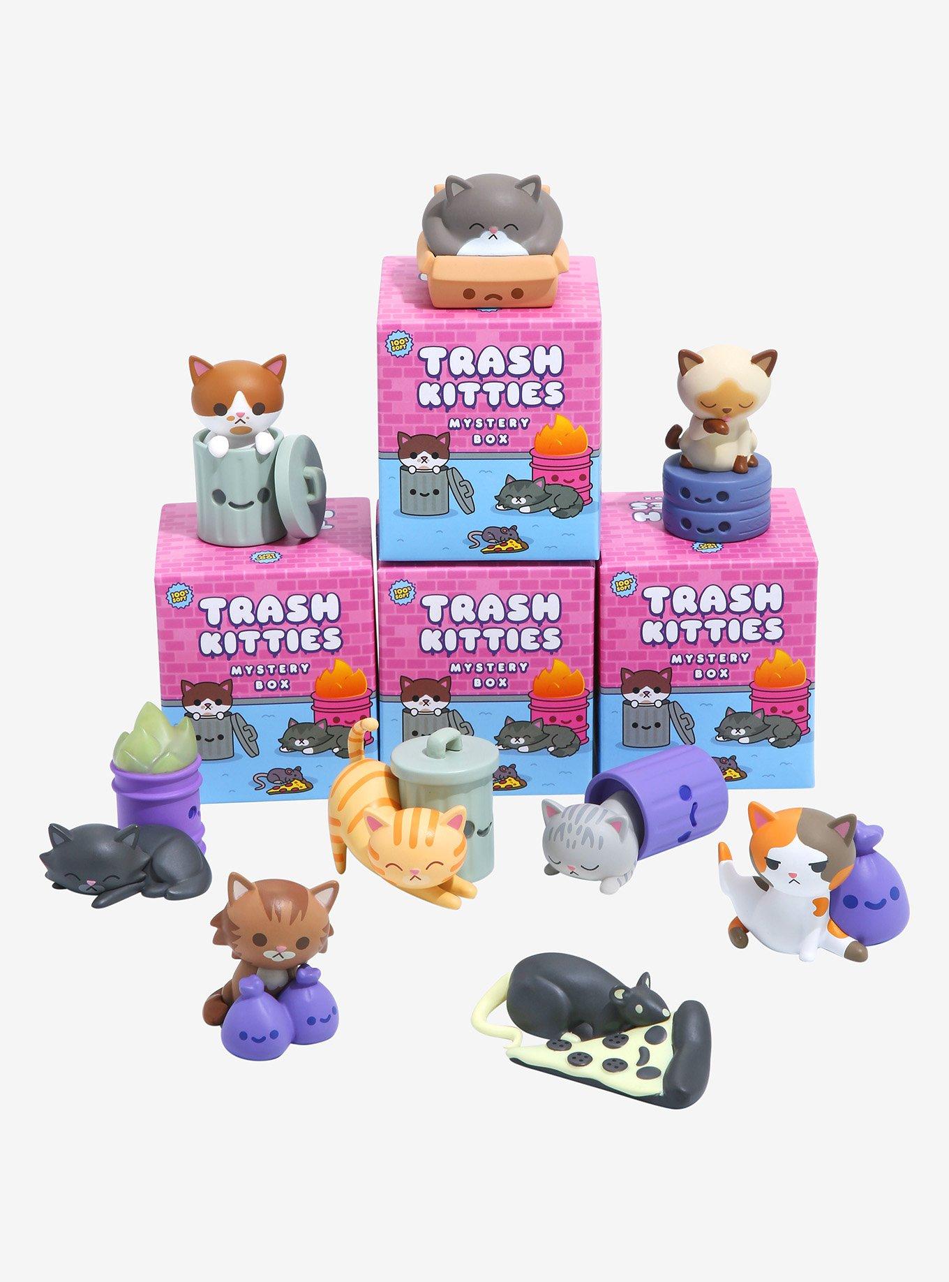 Trash Kitties Mystery Box Blind Box Figure, , hi-res