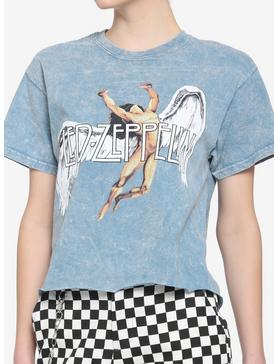 Led Zeppelin Icarus Girls Crop T-Shirt, , hi-res