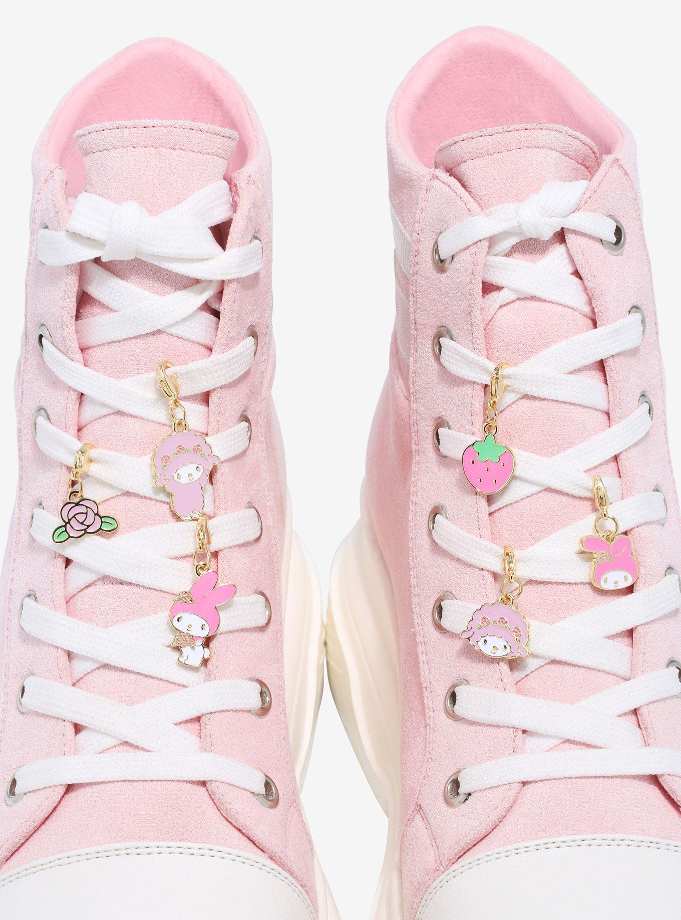 My Melody & My Sweet Piano Shoe Hang Charm Set, , hi-res