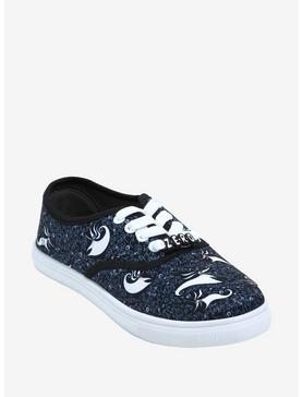 Plus Size The Nightmare Before Christmas Zero Swirl Lace-Up Sneakers, , hi-res