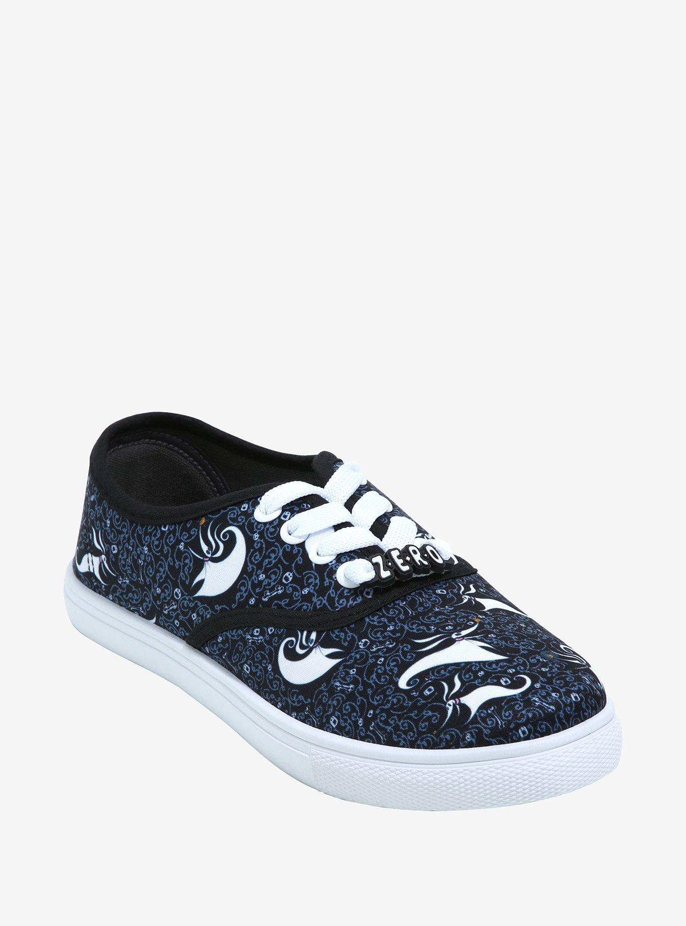 The Nightmare Before Christmas Zero Swirl Lace-Up Sneakers, MULTI, hi-res