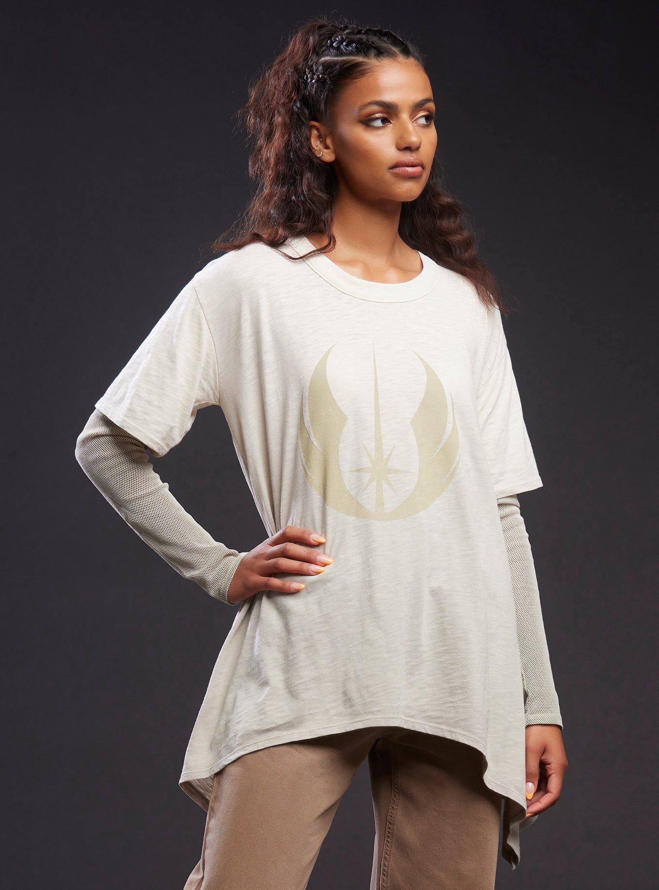 Her Universe Star Wars Obi-Wan Kenobi Jedi Symbol Twofer Girls Long-Sleeve T-Shirt, MULTI, hi-res