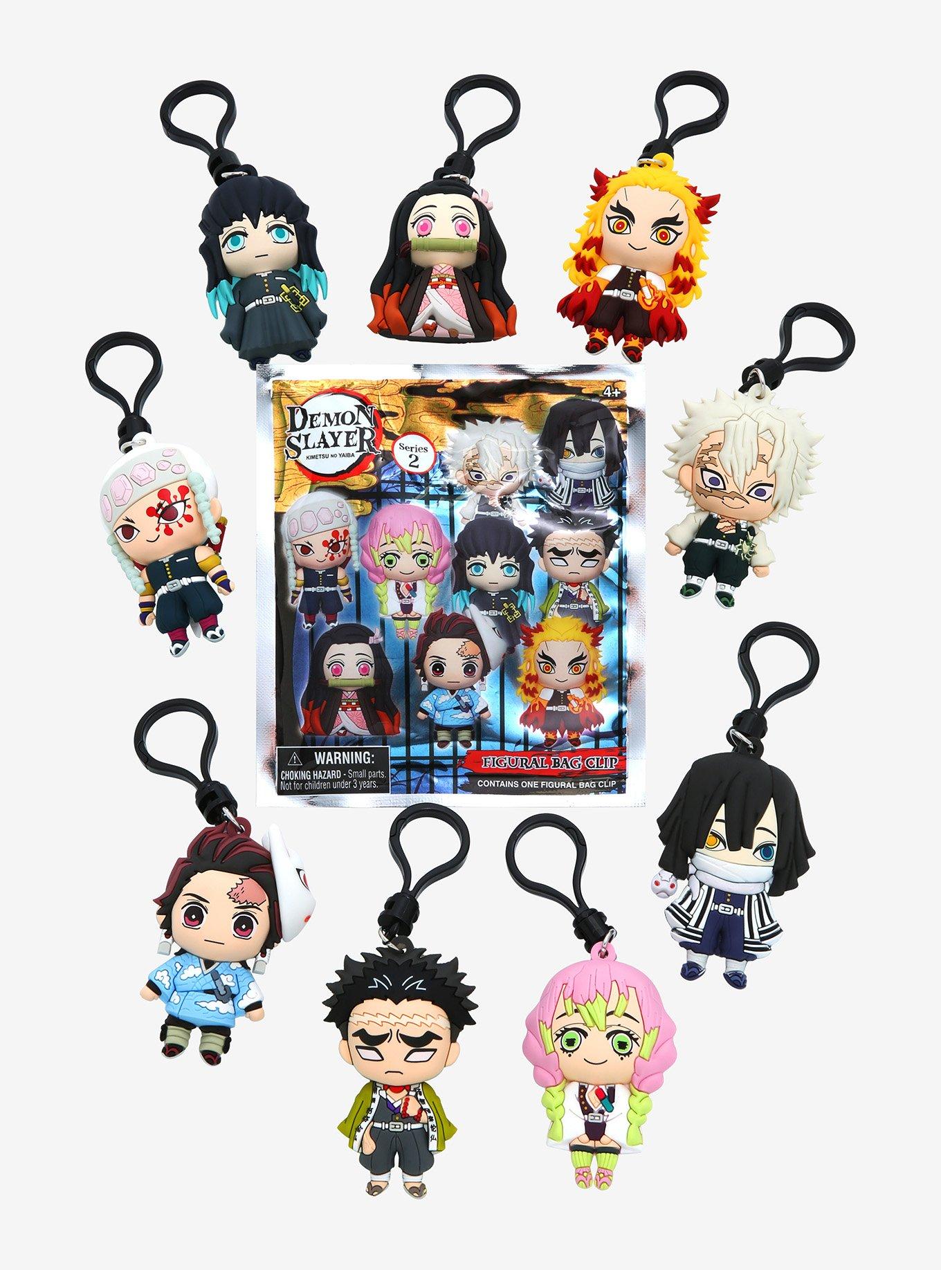 Demon Slayer: Kimetsu no Yaiba Characters Blind Bag Series 2 Figural Bag Clips, , hi-res