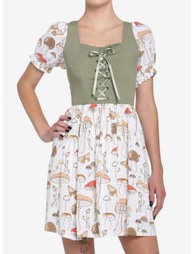 Her Universe Disney Tinker Bell Mushroom Lace-Up Dress, , hi-res