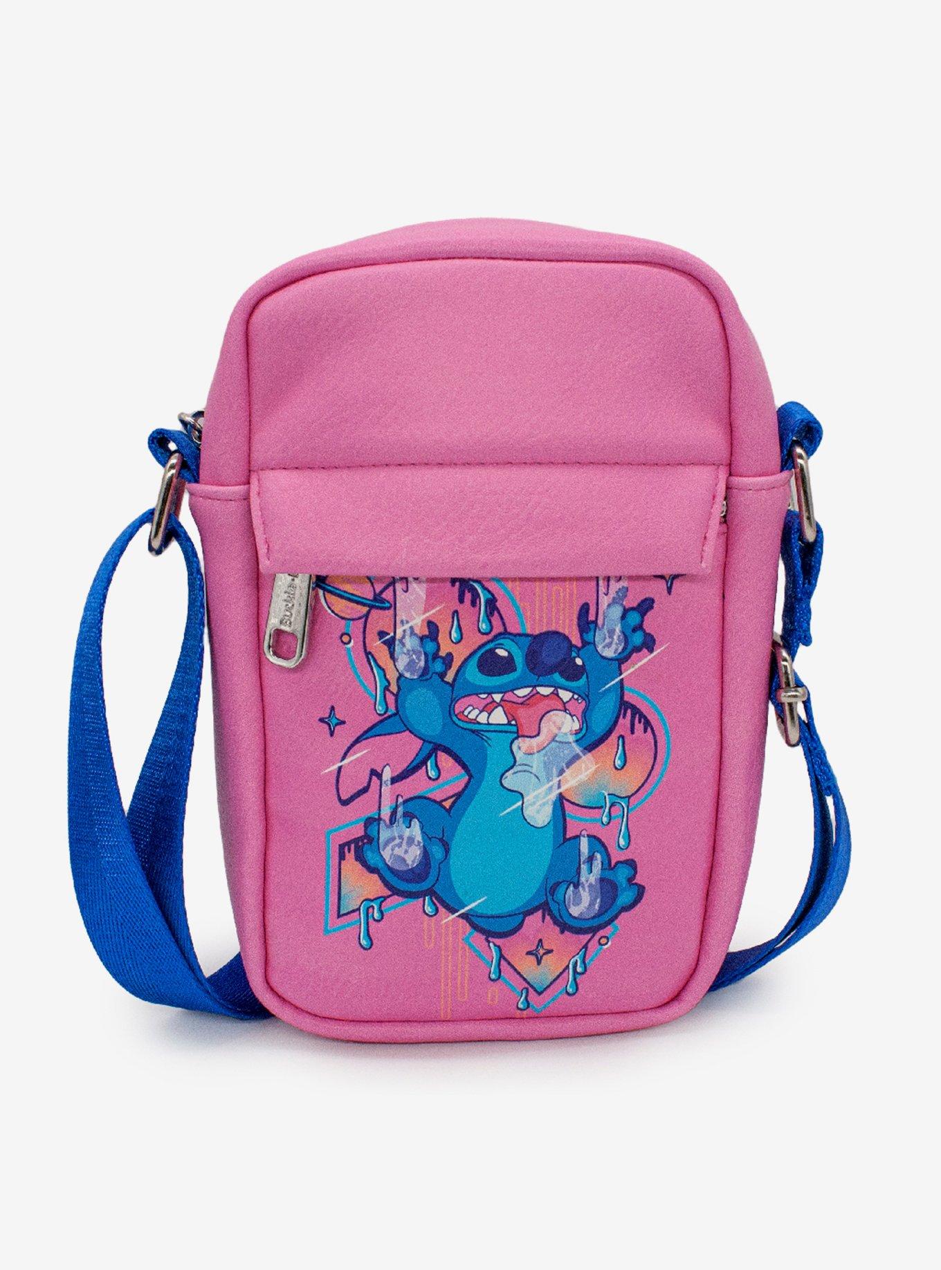 Plus Size Disney Lilo & Stitch Sliding In Space Crossbody, , hi-res