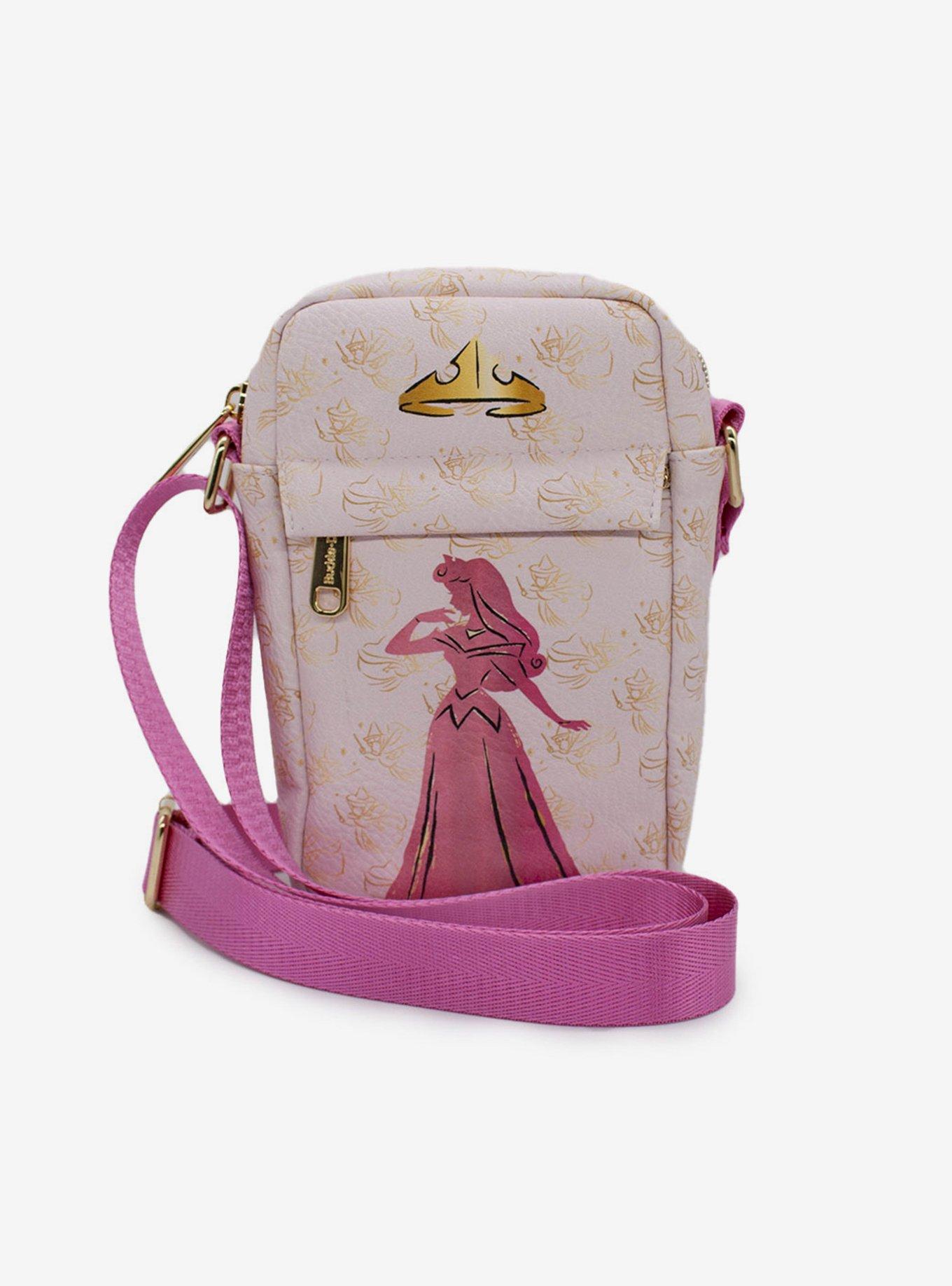 Disney Sleeping Beauty Princess Aurora And Fairy Godmothers Crossbody, , hi-res