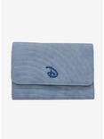 Disney Signature D Sky Blue Foldover Wallet, , hi-res
