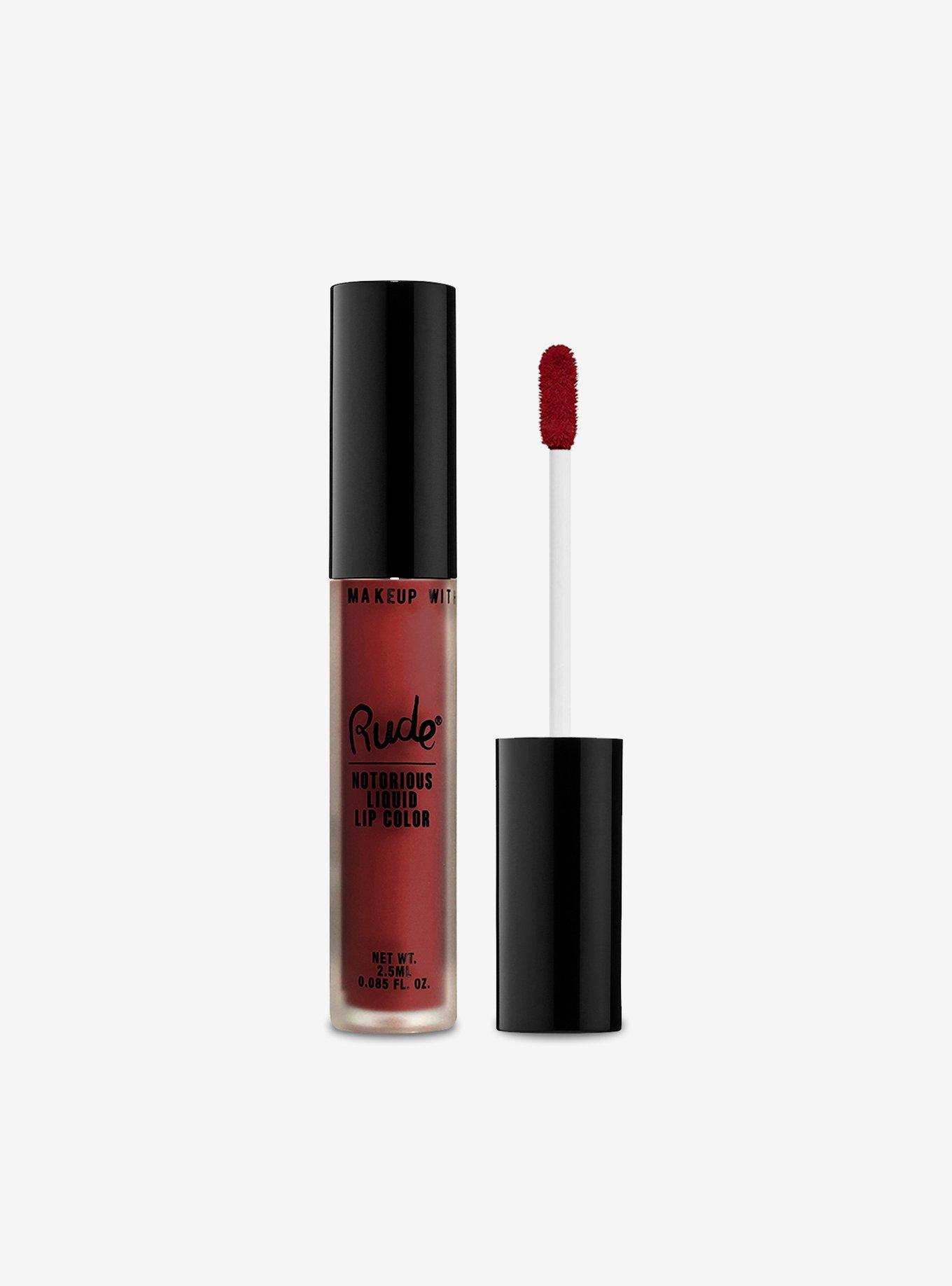 Rude Cosmetics Hell To Pay Notorious Rich Long-Lasting Liquid Lip Color, , hi-res