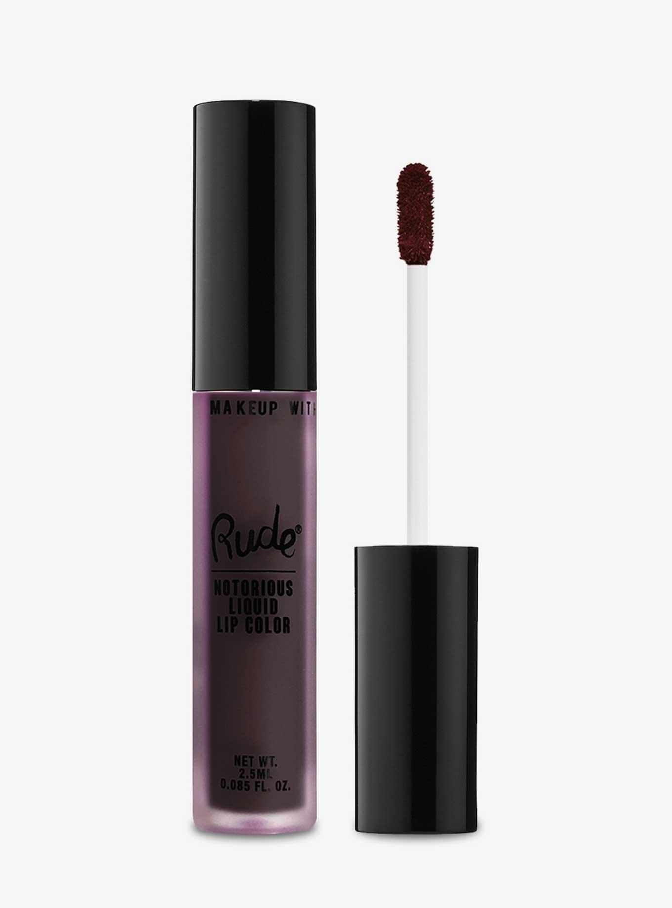 Rude Cosmetics Notorious Rich Long-Lasting Deeply Disturbed Liquid Lip Color, , hi-res