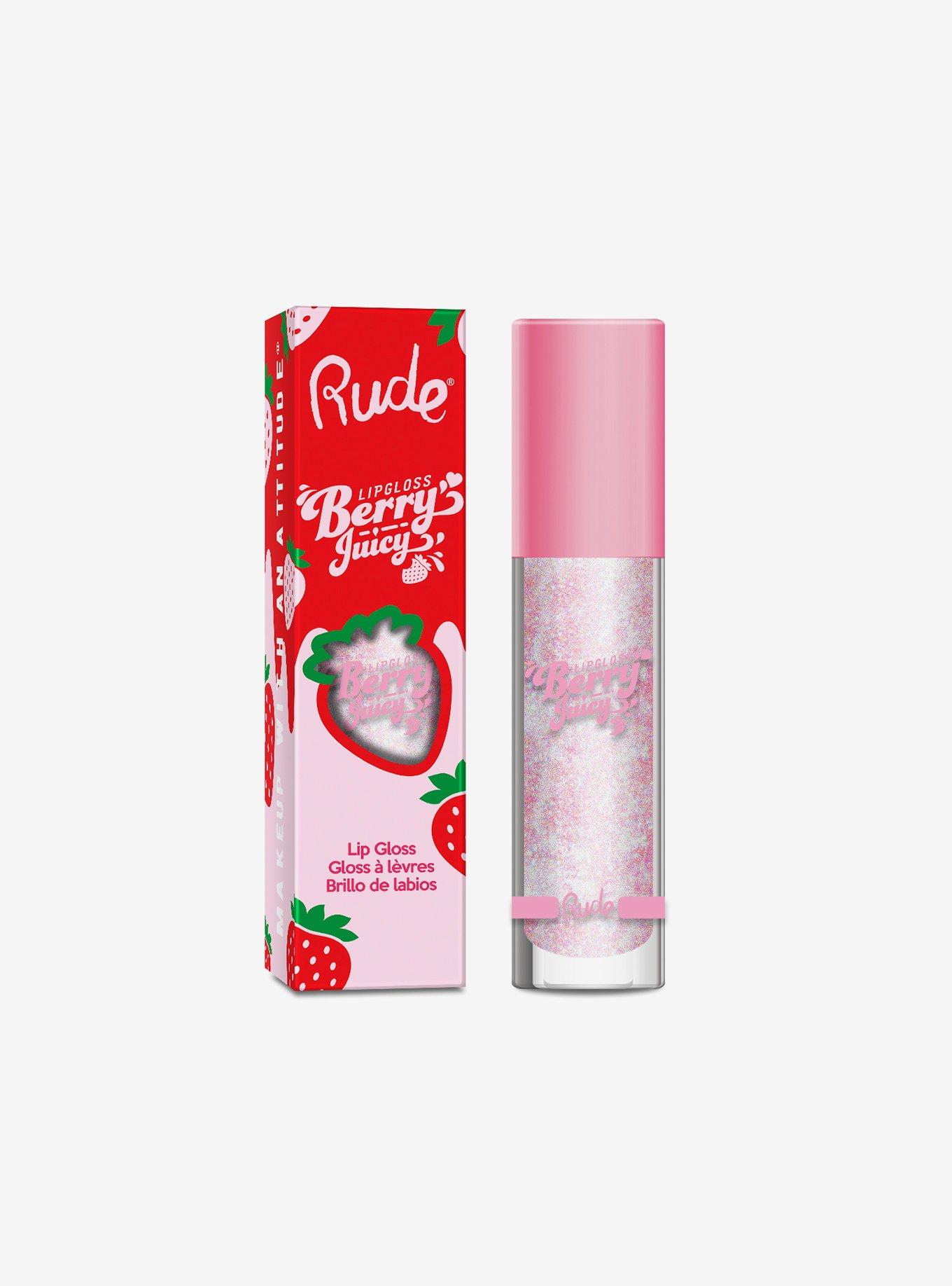 Rude Cosmetics Crystalized Berry Juicy Lip Gloss, , hi-res
