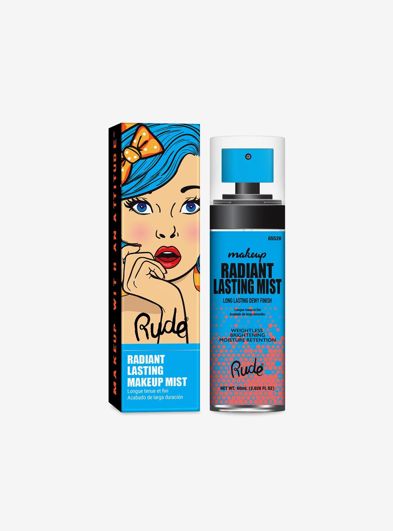 Rude Cosmetics Radiant Glowing Lasting Makeup Mist, , hi-res