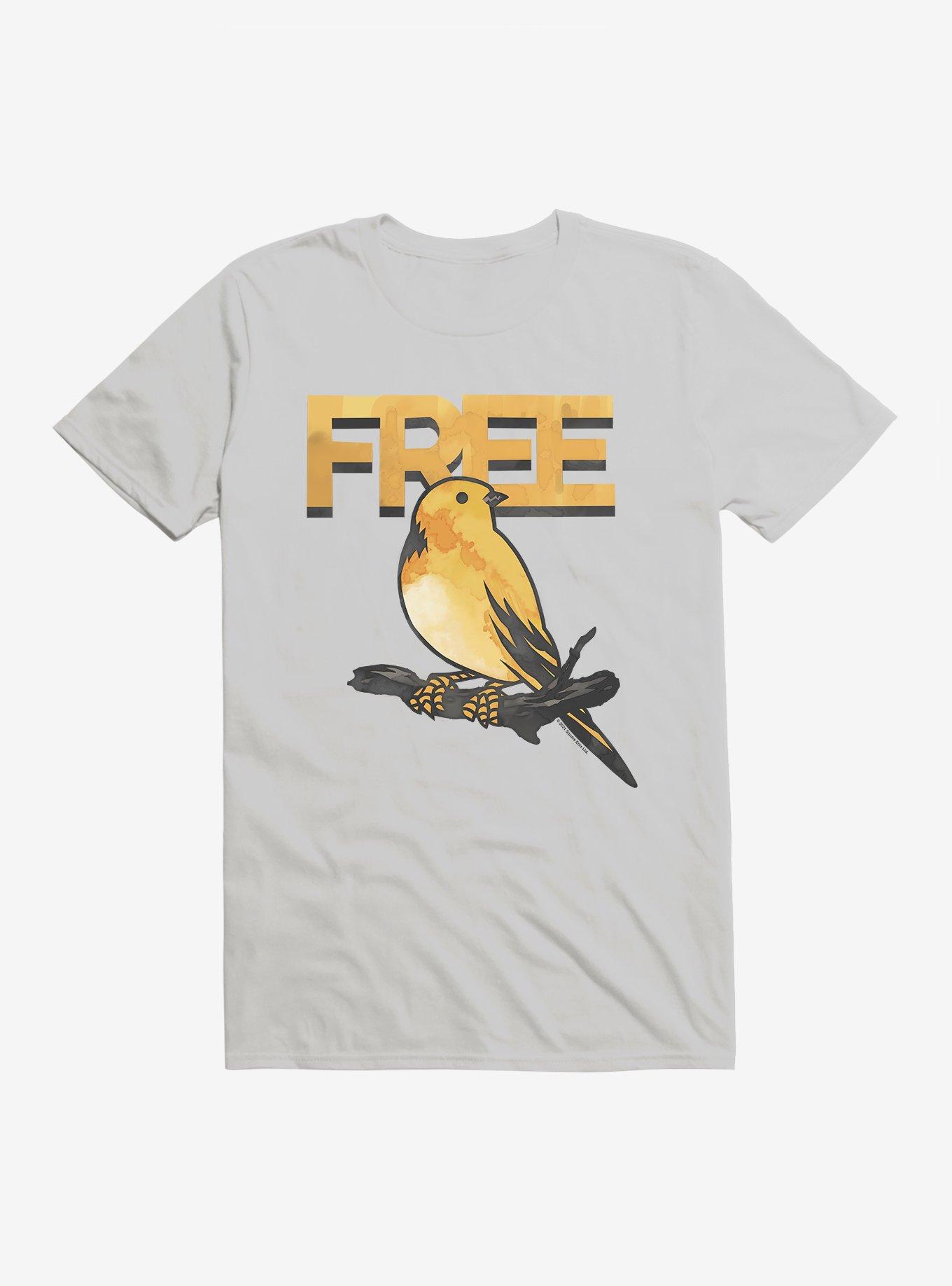 Square Enix Free Bird T-Shirt, SILVER, hi-res