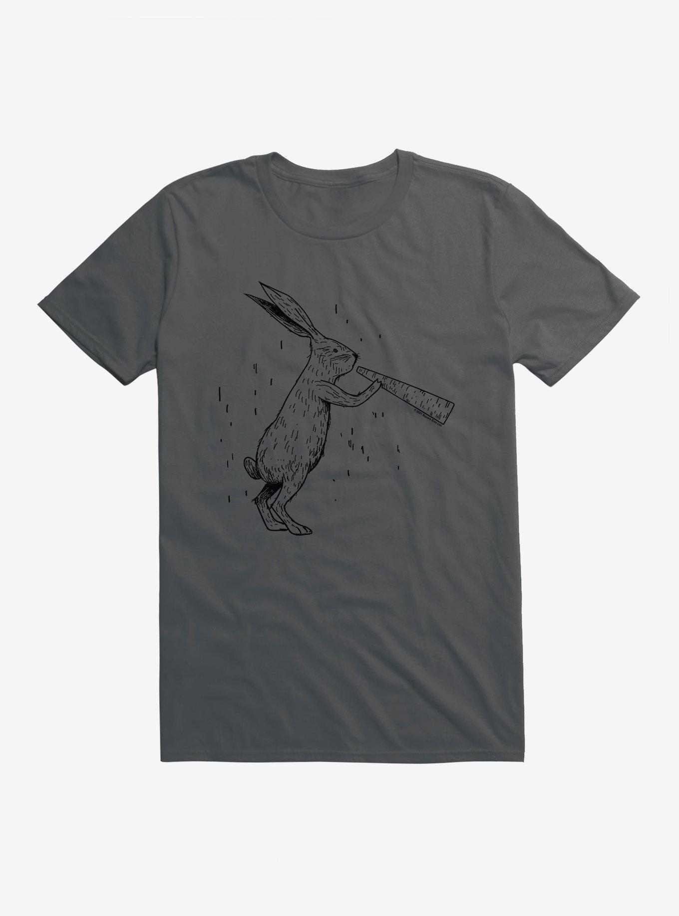 Square Enix Rabbit T-Shirt, CHARCOAL HEATHER, hi-res