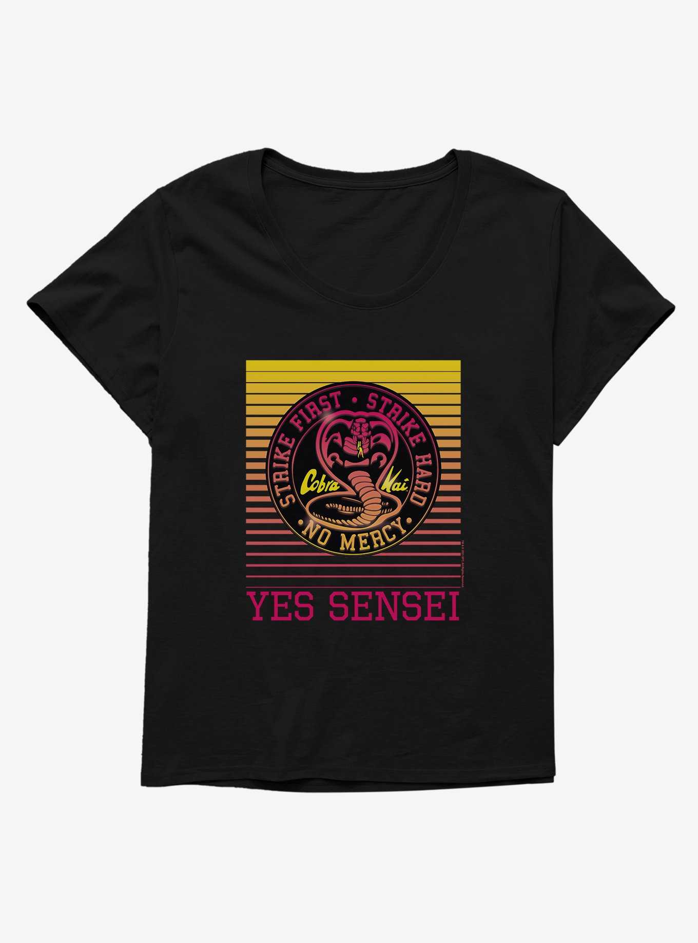 Cobra Kai Yes Sensei Girls T-Shirt Plus Size, , hi-res