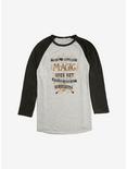 Harry Potter Be Better Raglan, Oatmeal With Black, hi-res