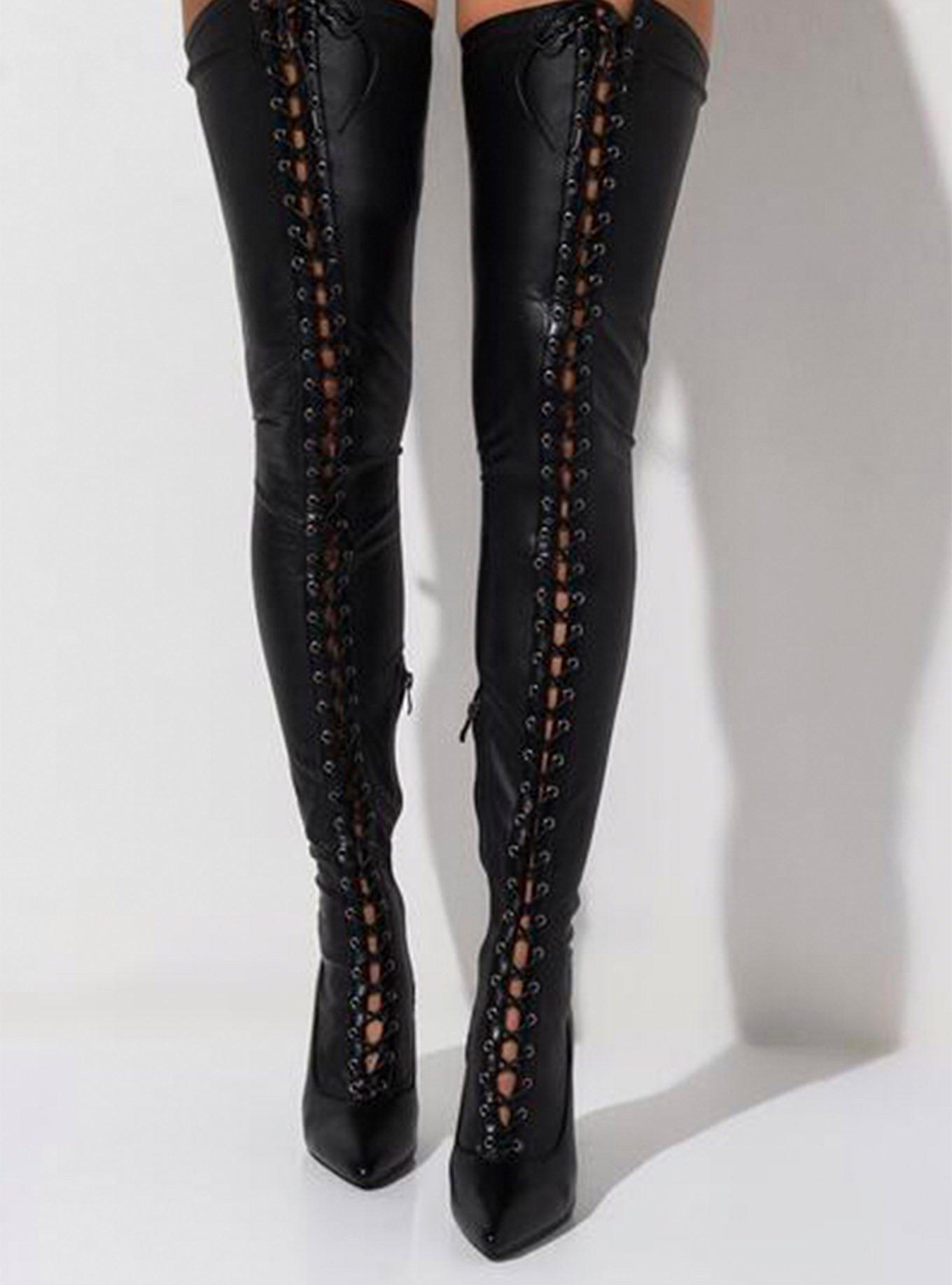 Azalea Wang Im Moving On Thigh High Boot Hot Topic