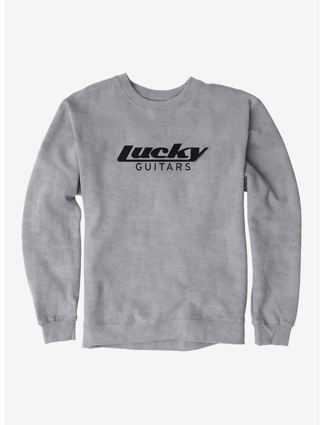 Square Enix Lucky Guitars Sweatshirt, HEATHER GREY, hi-res