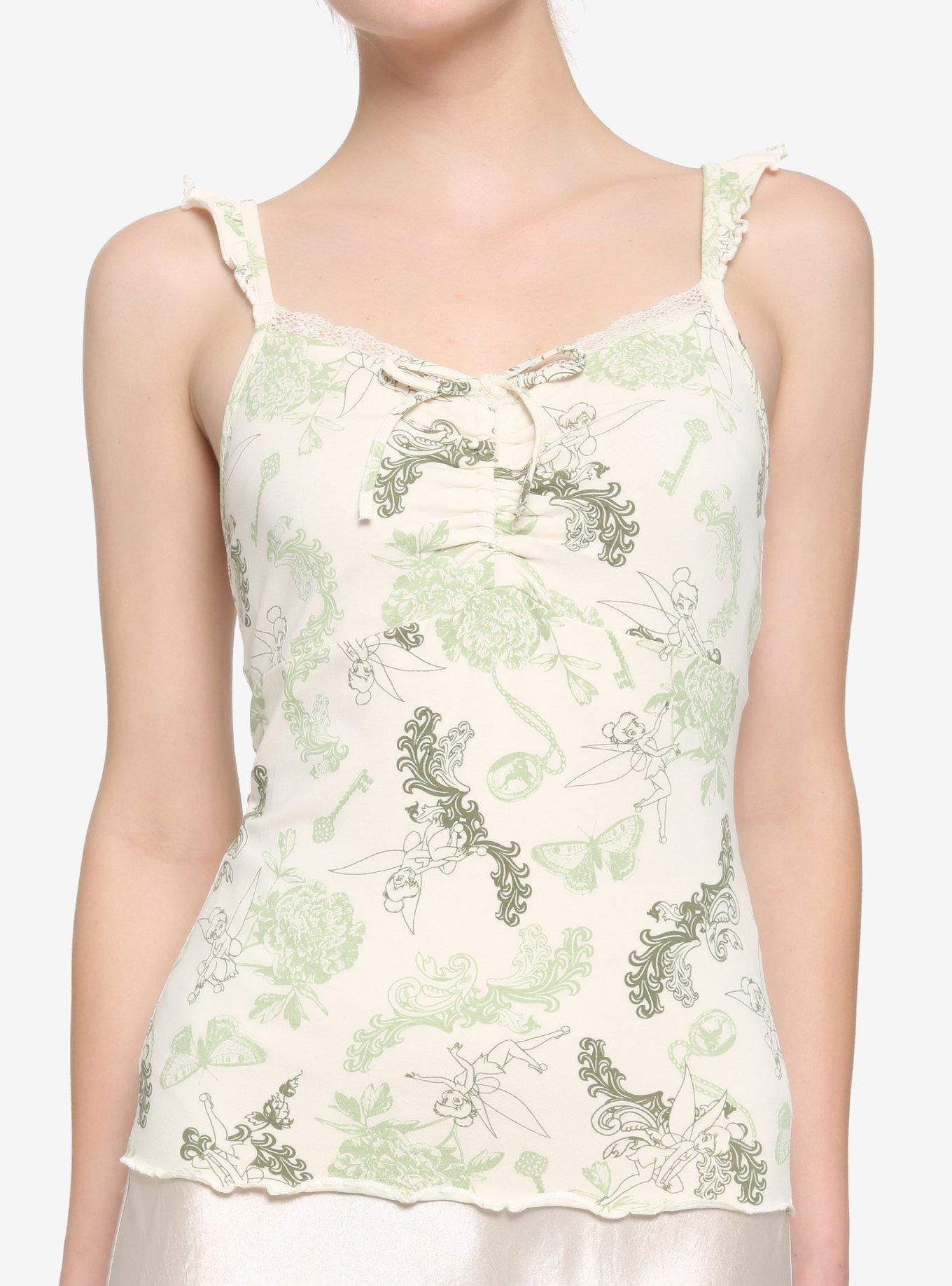Her Universe Tinker Bell Filigree Tank Top, MULTI, hi-res view 1