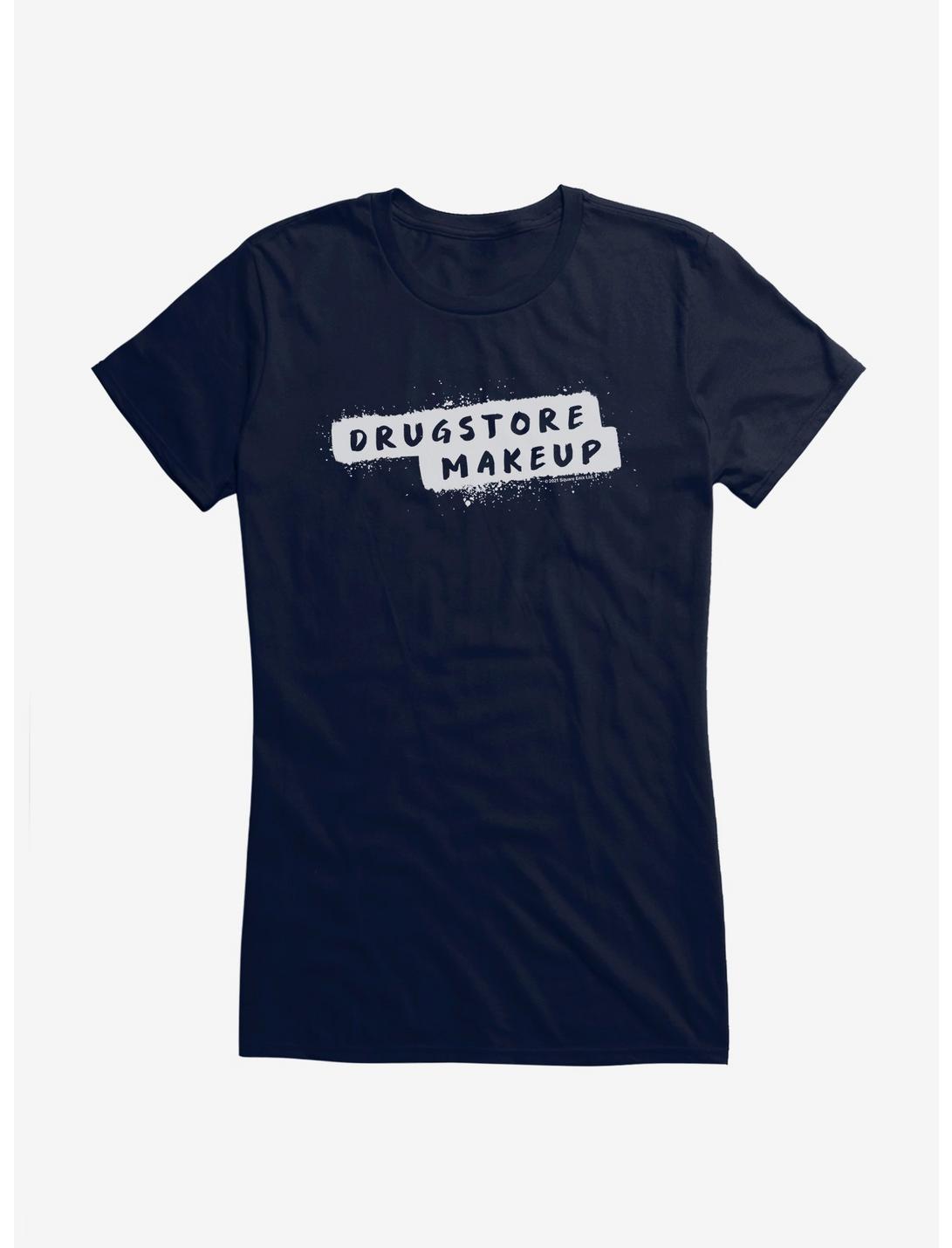 Square Enix Drugstore Makeup Girls T-Shirt, NAVY, hi-res