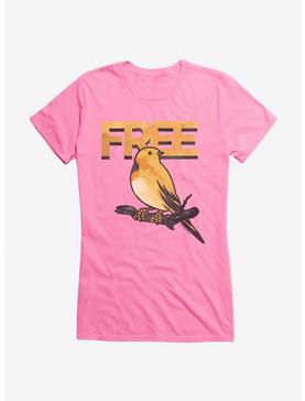 Square Enix Free Bird Girls T-Shirt, CHARITY PINK, hi-res