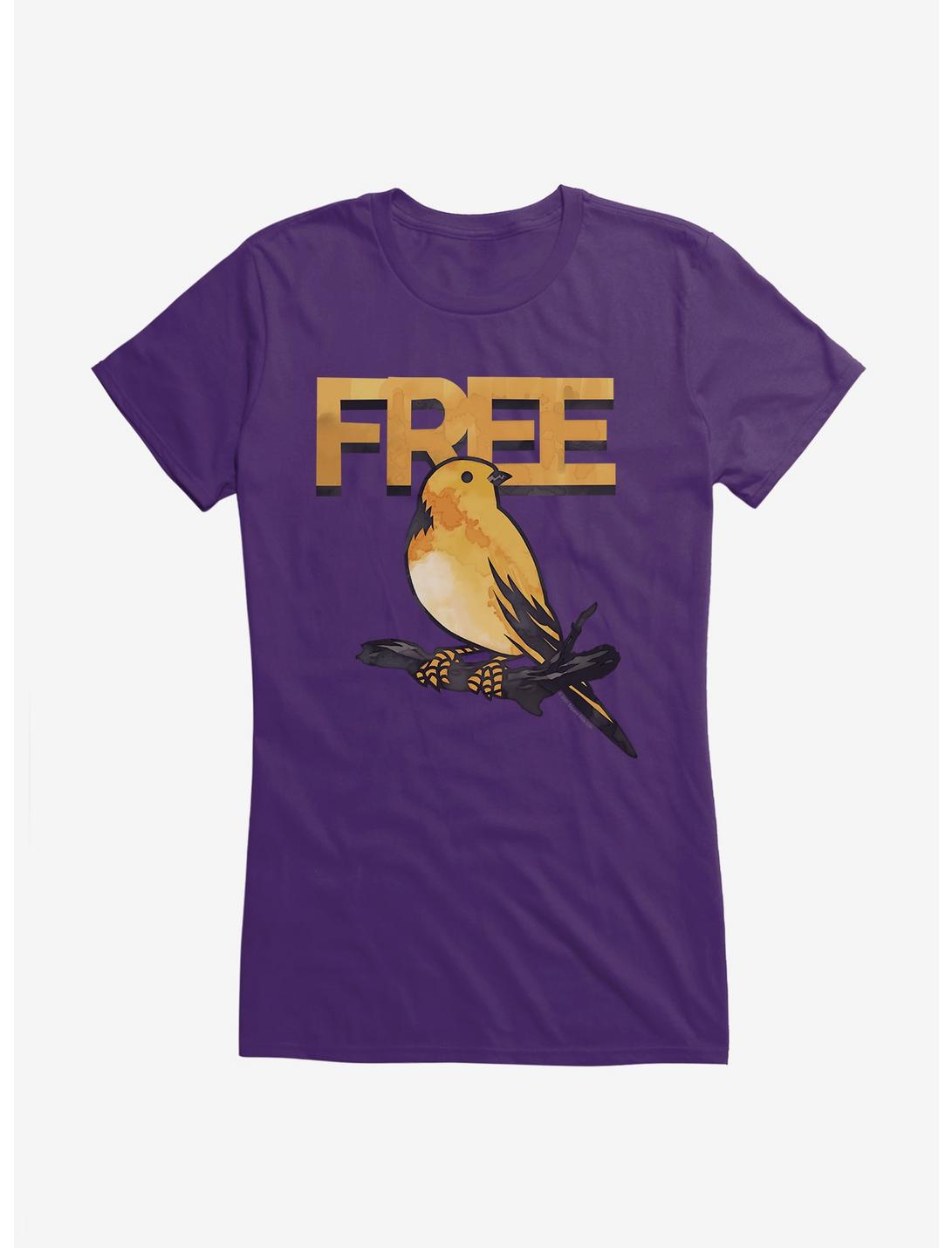 Square Enix Free Bird Girls T-Shirt, PURPLE, hi-res