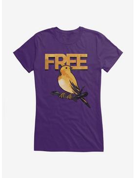 Square Enix Free Bird Girls T-Shirt, PURPLE, hi-res