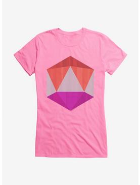 Square Enix Geometric Girls T-Shirt, CHARITY PINK, hi-res