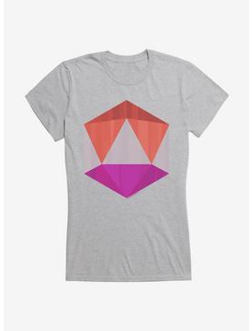 Square Enix Geometric Girls T-Shirt, HEATHER, hi-res