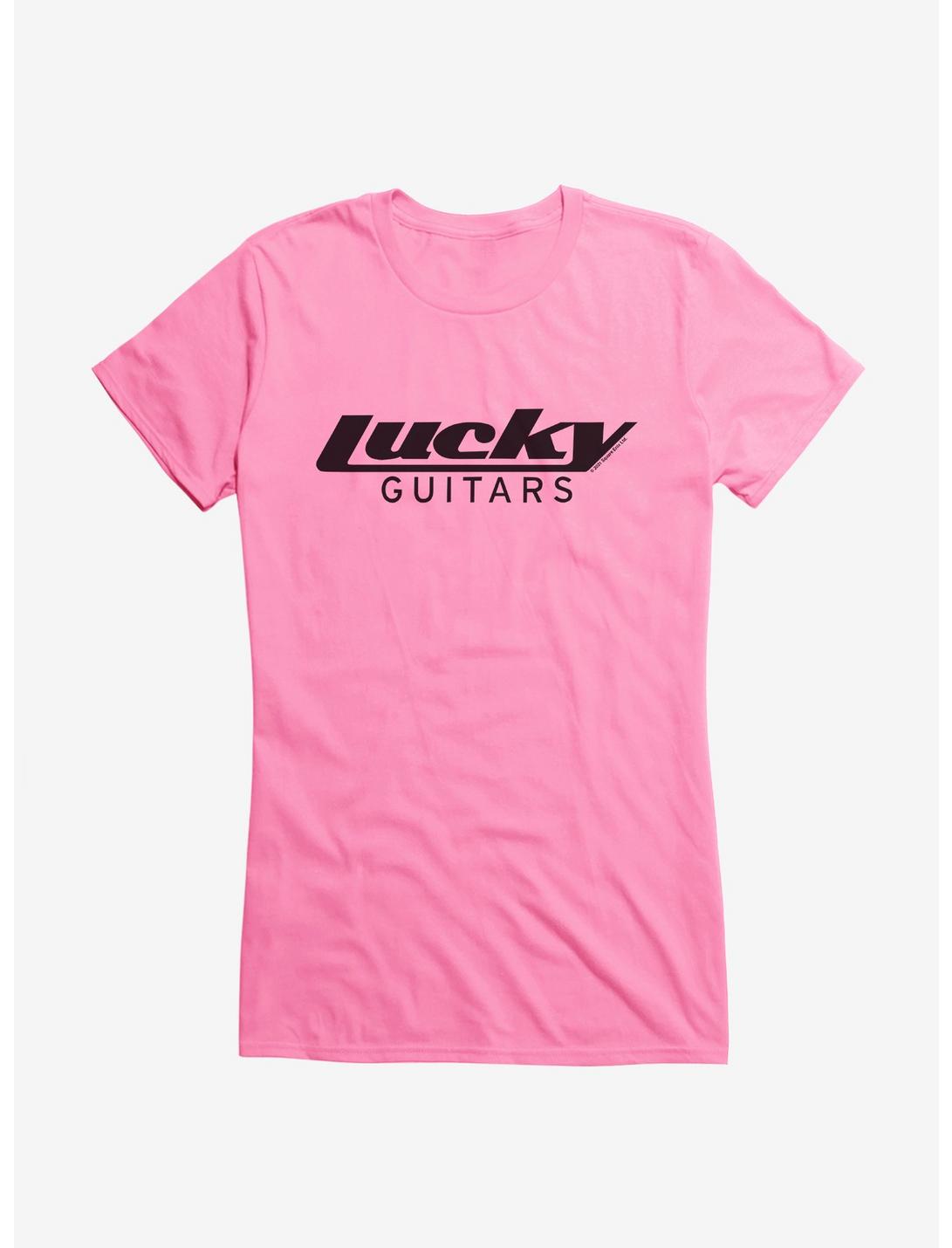 Square Enix Lucky Guitars Girls T-Shirt, CHARITY PINK, hi-res