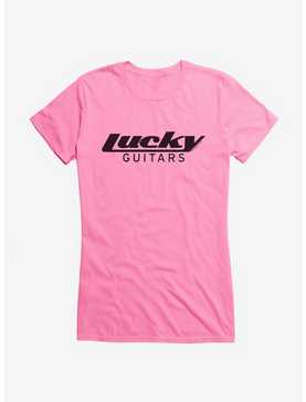 Square Enix Lucky Guitars Girls T-Shirt, CHARITY PINK, hi-res