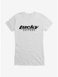 Square Enix Lucky Guitars Girls T-Shirt, WHITE, hi-res