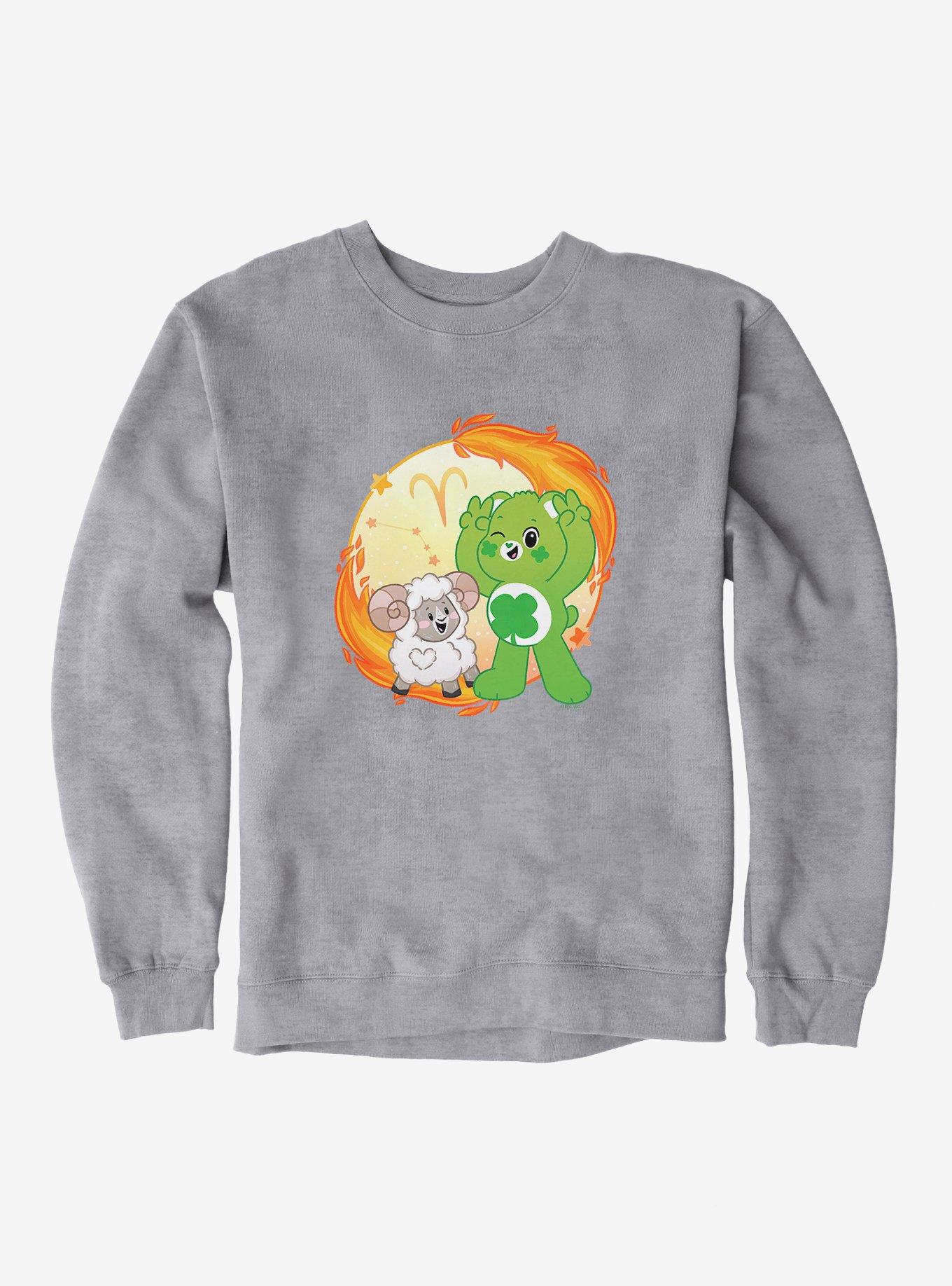 Care Bears Aries Bear Sweatshirt, HEATHER GREY, hi-res