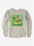 Elf Best Way To Spread Christmas Cheer Sweatshirt, OATMEAL HEATHER, hi-res