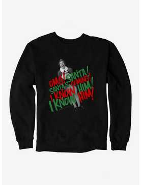 Elf Omg Santa's Coming Sweatshirt, , hi-res