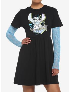 Her Universe Disney Lilo & Stitch Trippy Mesh Twofer Dress, , hi-res