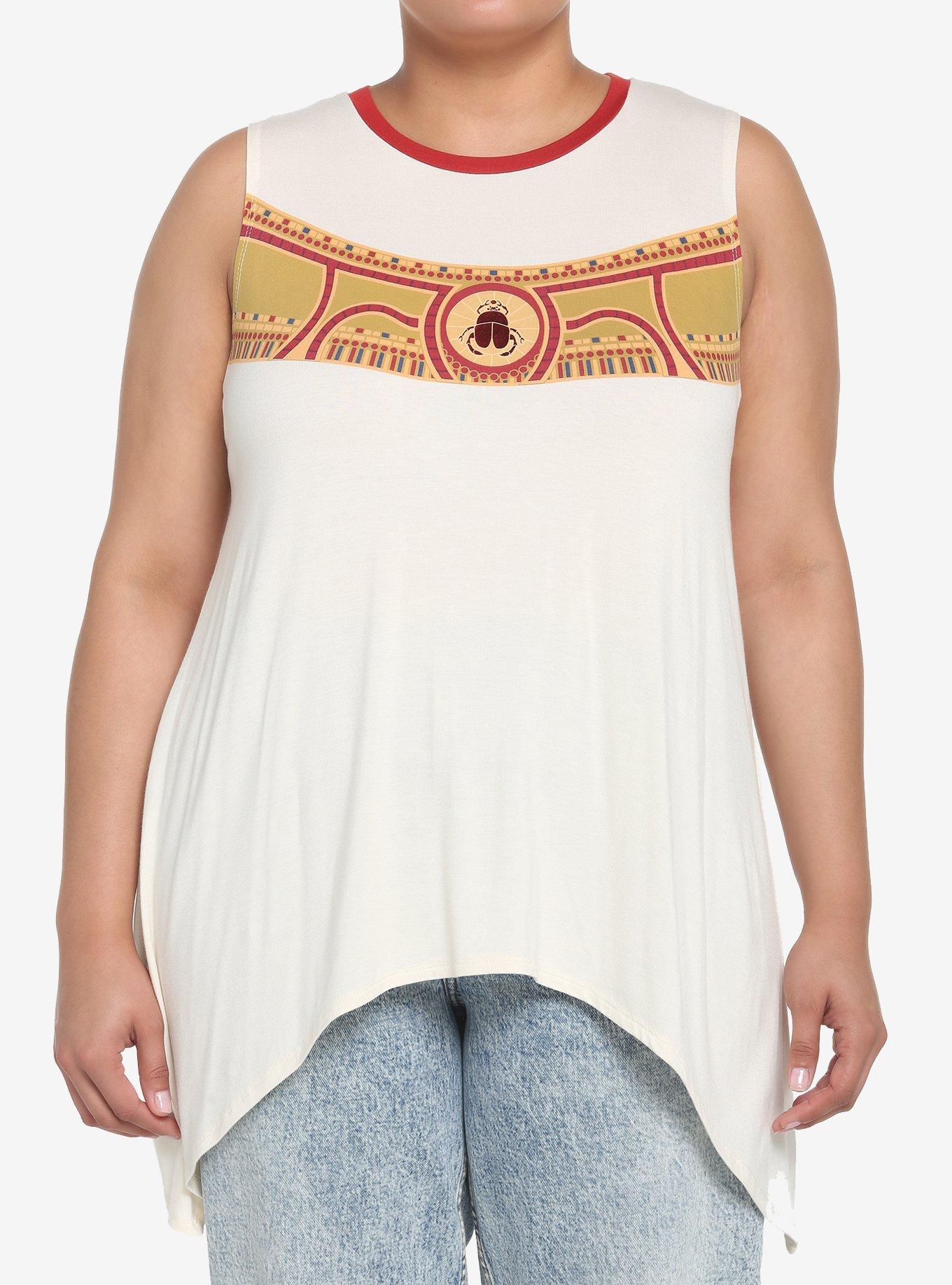 Her Universe Marvel Moon Knight Scarab Shark Bite Girls Tank Top Plus Size, MULTI, hi-res